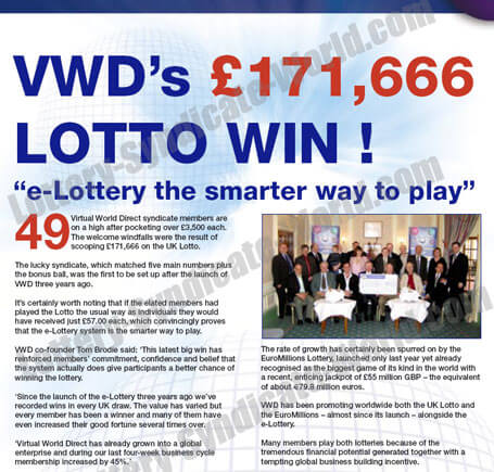 eLottery National Lottery Winners