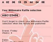 millionaire raffle