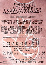 euromillions ticket