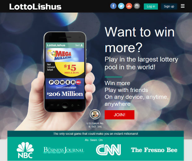 LottoLishus main website